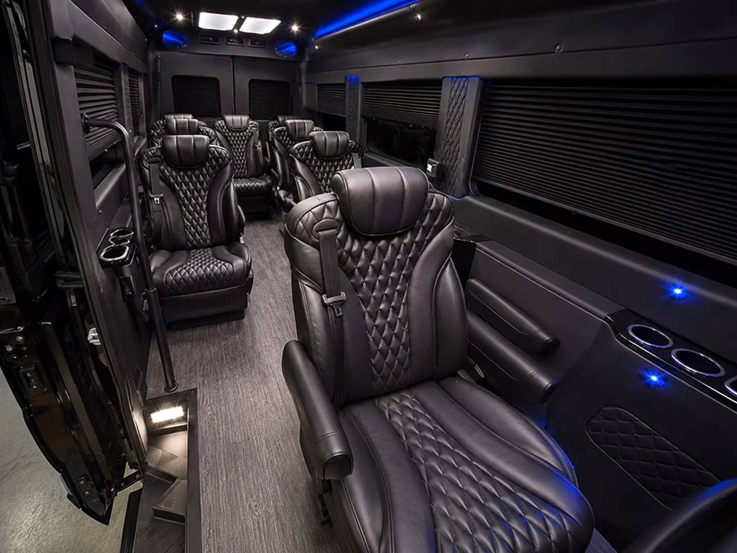 escondido event transportation onboard seating