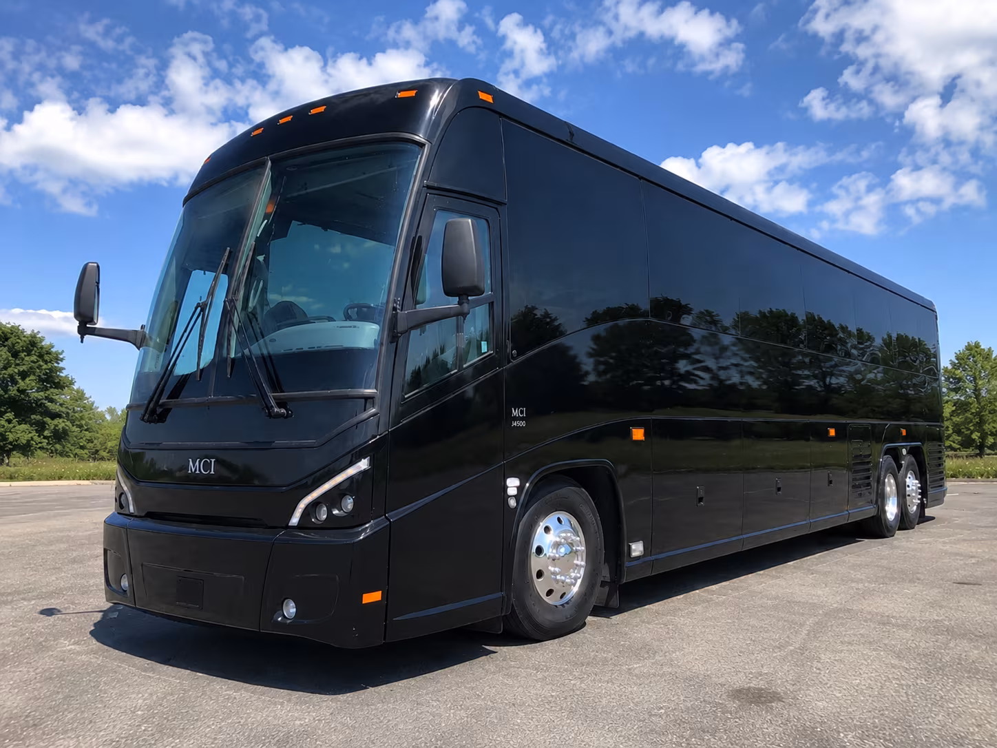 escondido long distance charter bus rental