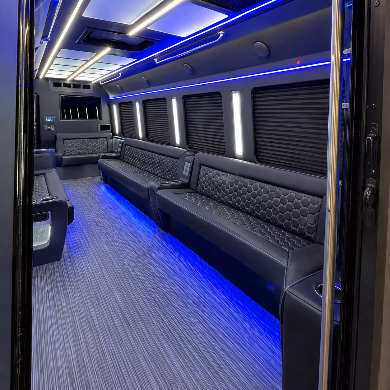 escondido party bus interior