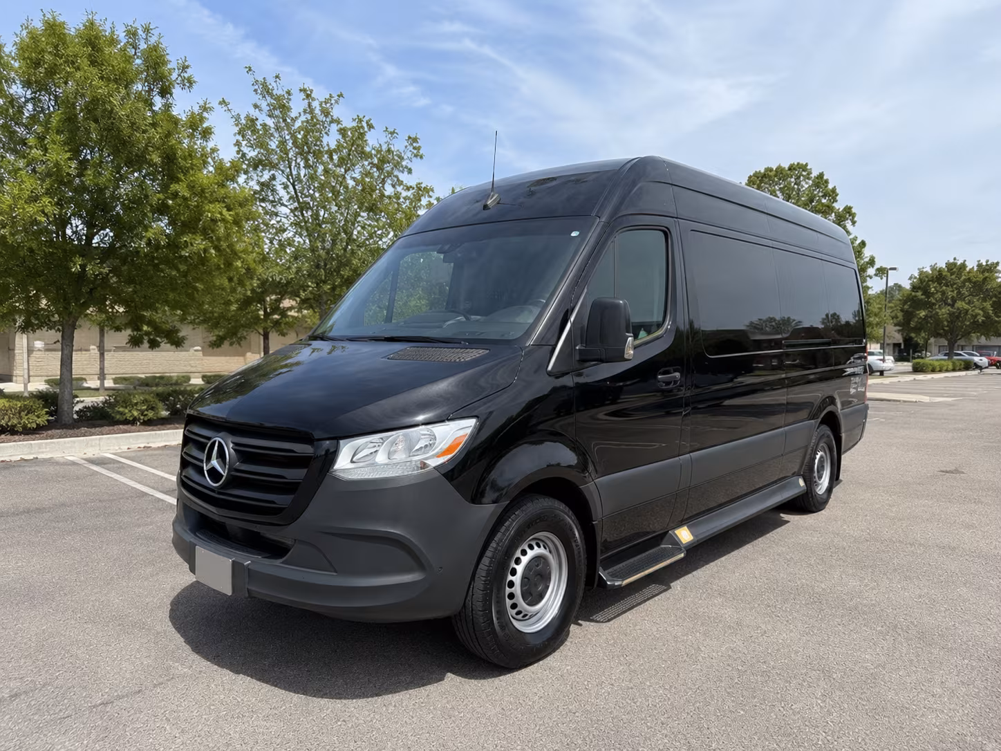 escondido sprinter van with driver