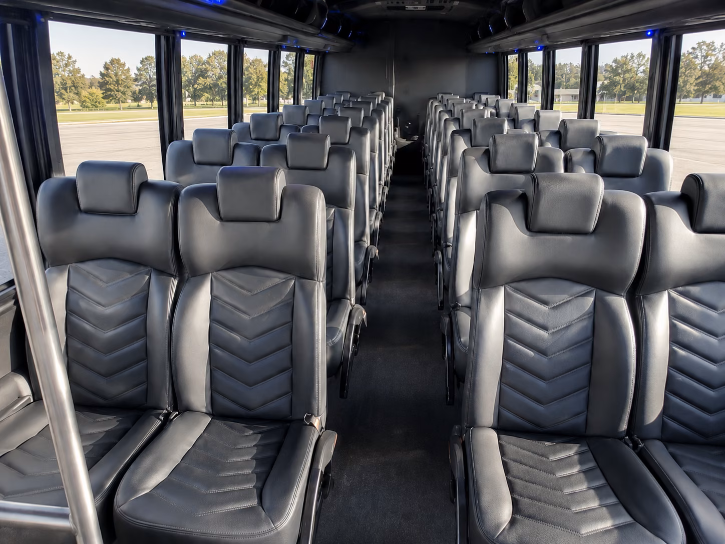escondido wedding transportation onboard seating