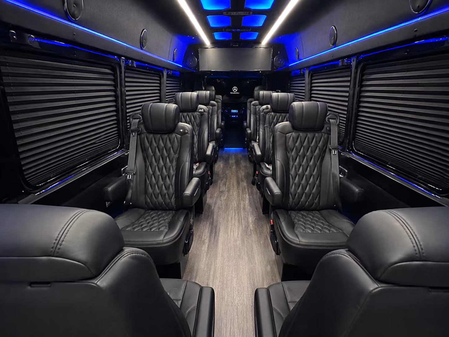 sprinter van and small bus rentals for escondido wedding vendors and vip guests